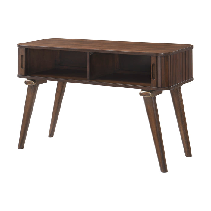 Monroe Sofa Table in Brown/Walnut - 5901-05