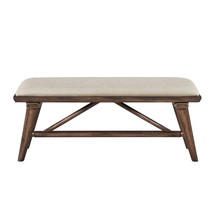 Monroe Bench in Brown/Walnut - 5901-13N image