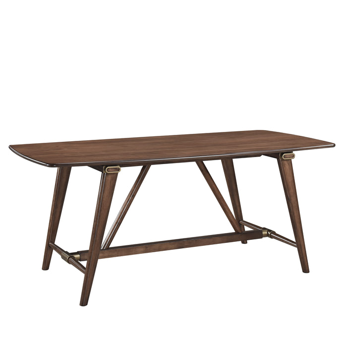 Monroe Dining Table in Brown/Walnut - 5901-71