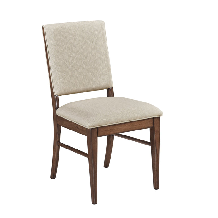 Monroe Side Chair in Brown/Walnut - 5901-S2N