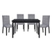 Andreas 5pc Set (TB+4S) in Black/Gray - 5902-48*5 image