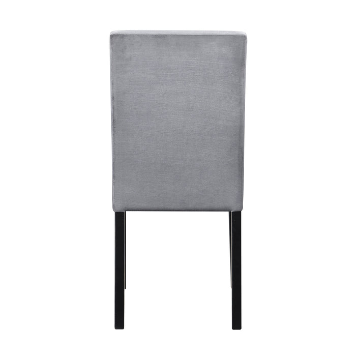 Andreas Side Chair in Black/Gray - 5902S