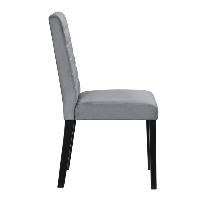 Andreas Side Chair in Black/Gray - 5902S