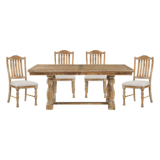 Weatherford 5pc Set (TB+4S) in Brown/Natural/Gray - 5904NF-90*5 image