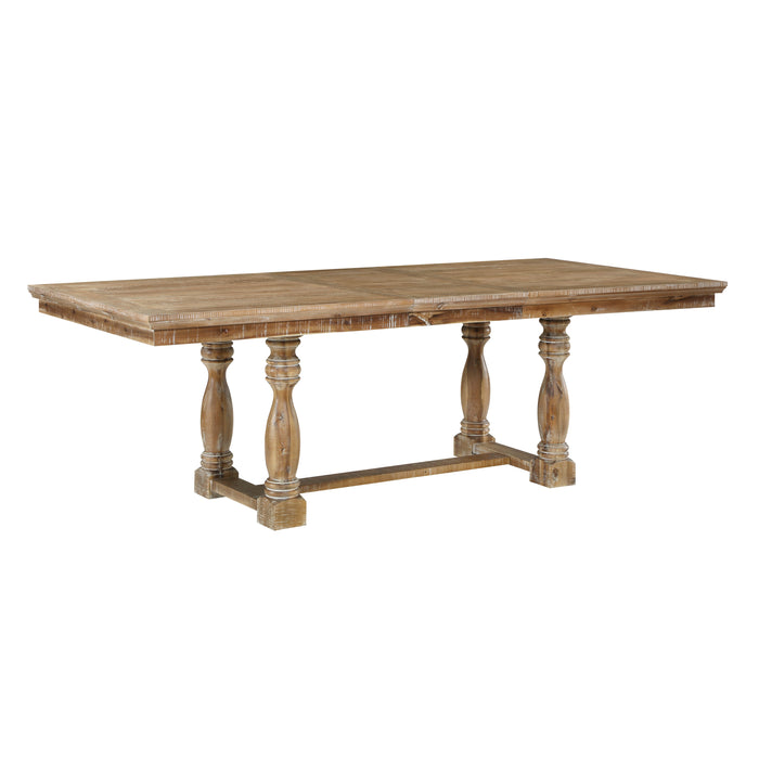 Weatherford Dining Table in Brown/Natural - 5904NF-90*