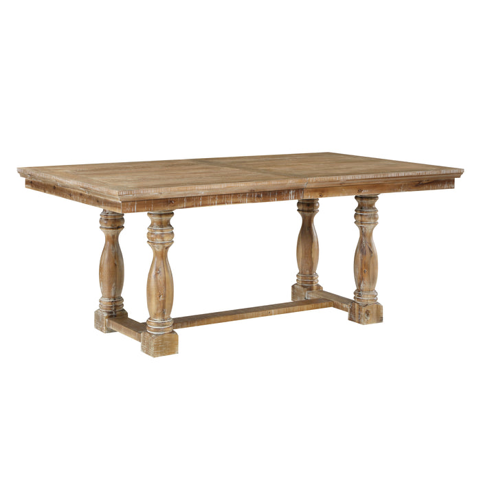 Weatherford Dining Table in Brown/Natural - 5904NF-90*