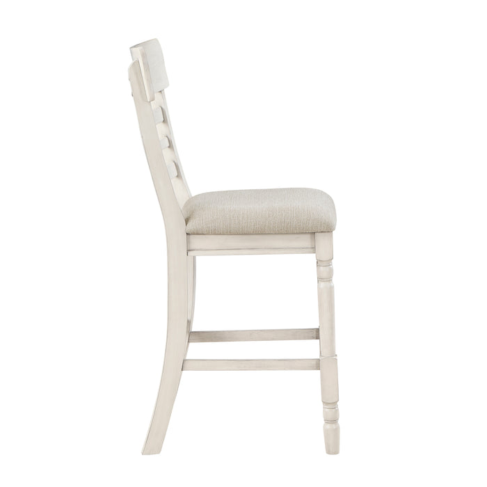 Alburgh Counter Height Chair in Gray/White - 5906WH-24