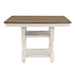 Alburgh Counter Height Table in Brown/White - 5906WH-36 image