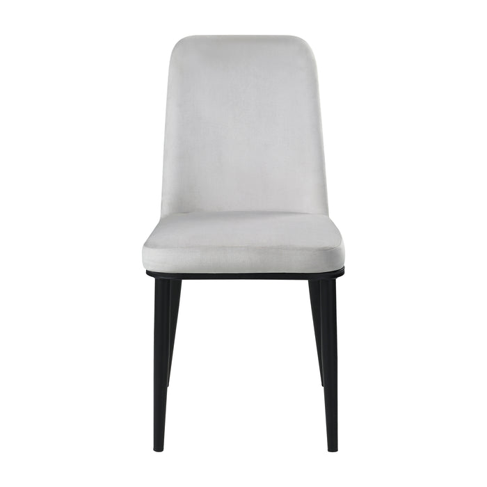 Salerno Side Chair in Beige/Black - 5909BES image