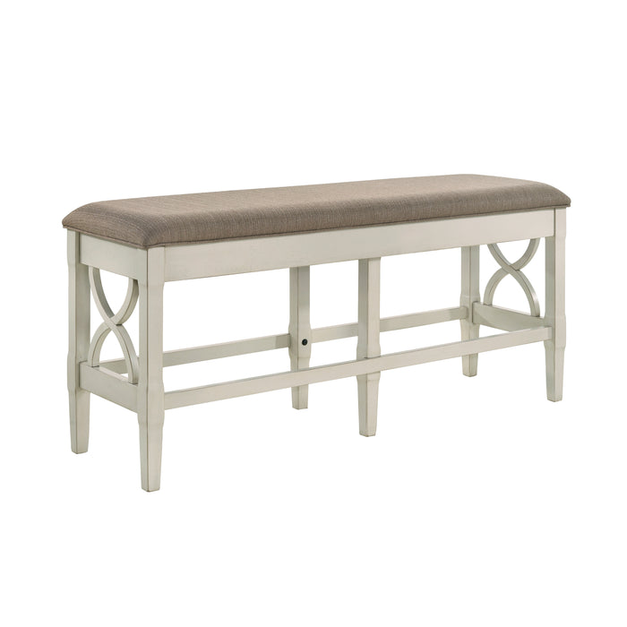 Maribelle Counter Height Bench in Gray - 5910-24BH