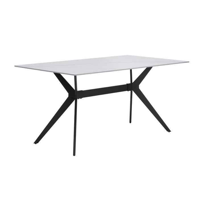 Brixley Dining Table in Black/Gray - 5916-63*