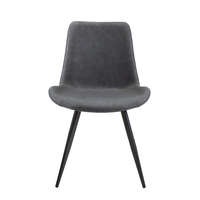 Brixley Side Chair in Black/Gray - 5916S image