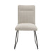 Benito Side Chair in Beige/Black - 5919S image