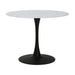 Cosimo Dining Table in Black/White - 5920-39RD* image