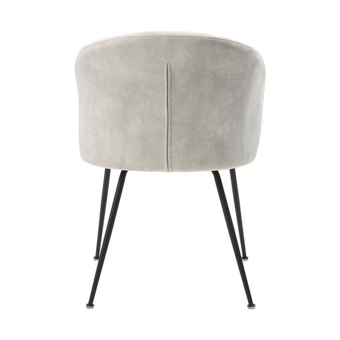 Cosimo Side Chair in Beige/Black - 5920BES