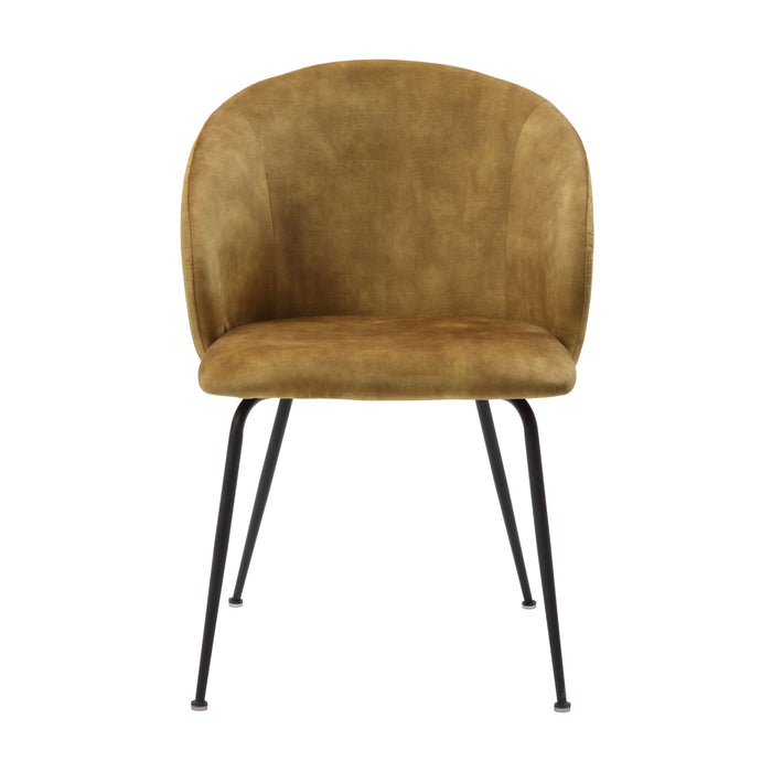 Cosimo Side Chair in Black/Yellow - 5920MTS image