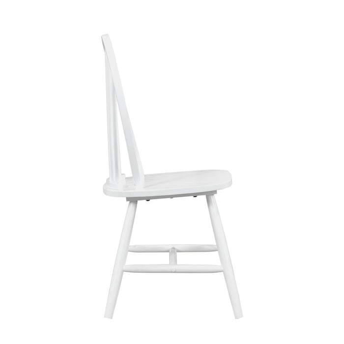 Shelby Side Chair in White - 5923WS