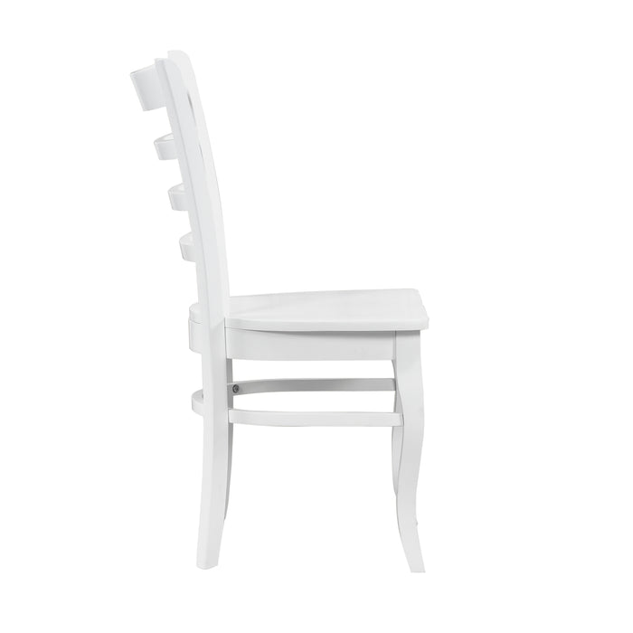 Bonnie Side Chair in White - 5924WS