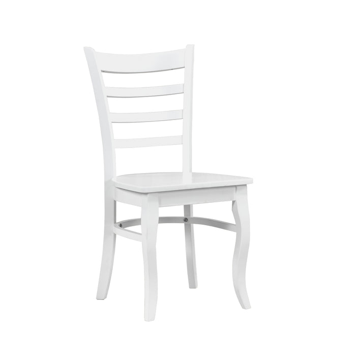 Bonnie Side Chair in White - 5924WS