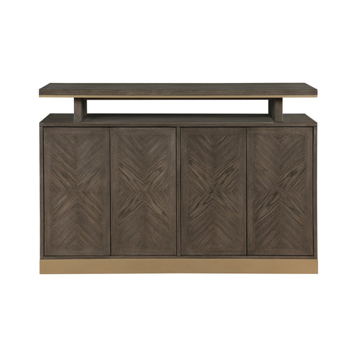 Griffin Server in Brown/Gold - 5933-40 image