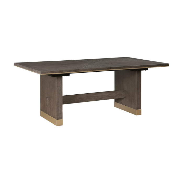 Griffin Dining Table in Brown/Gold/Beige - 5933-96*