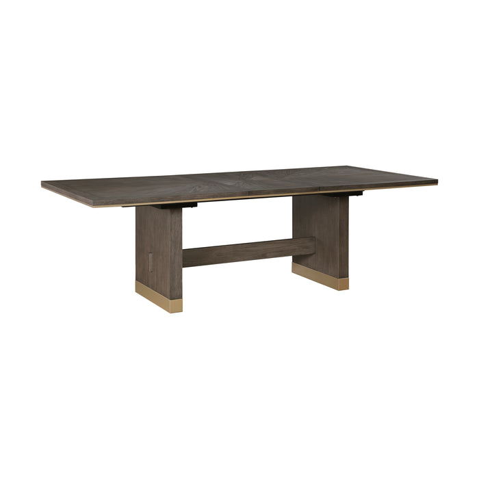 Griffin Dining Table in Brown/Gold/Beige - 5933-96*