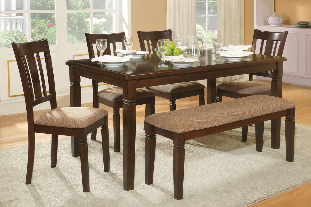 Devlin Dining Table in Espresso - 2538-60