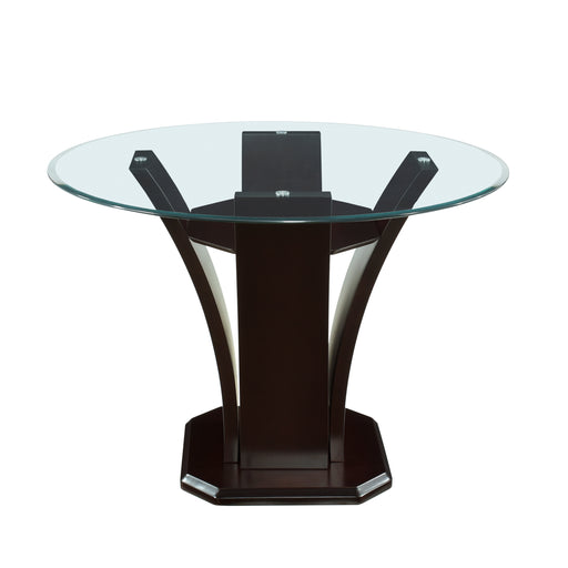 Daisy Round Counter Height Table in Espresso/Transparent - 710-36RD48* image