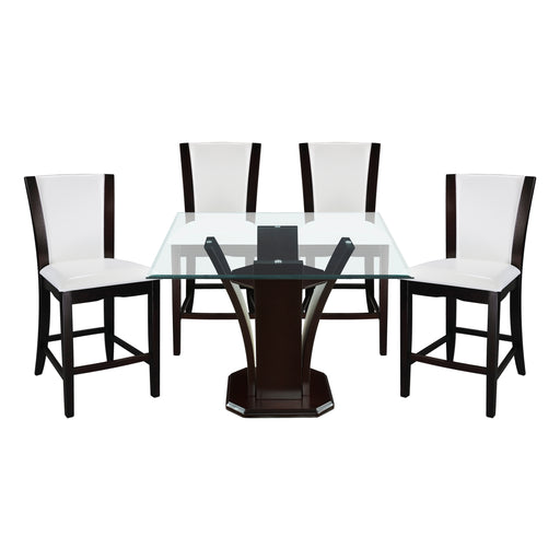 Daisy 5pc Set (TB+4S) in Espresso/Transparent/White - 710-36SQ*5W image