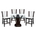 Daisy 5pc Set (TB+4S) in Espresso/Transparent/White - 710-36SQ*5W image