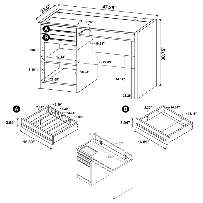 Halston Computer Desk