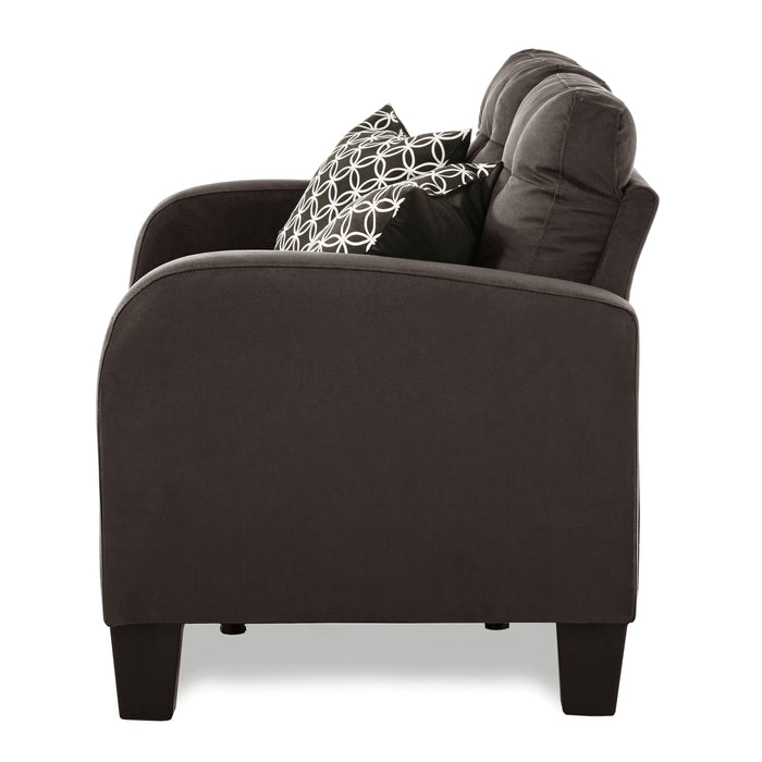 Sinclair Loveseat in Brown - 8202CH-2