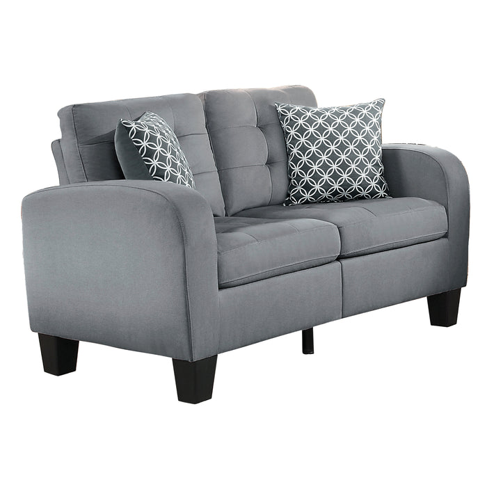 Sinclair Loveseat in Gray - 8202GRY-2