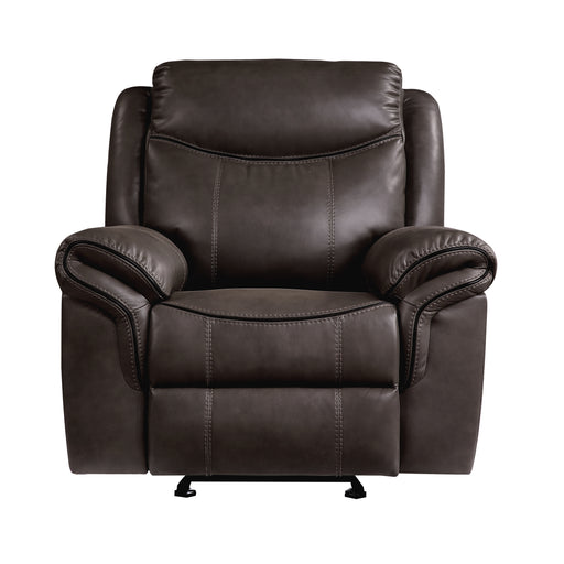 Aram Glider Reclining Chair in Brown - 8206BRW-1 image