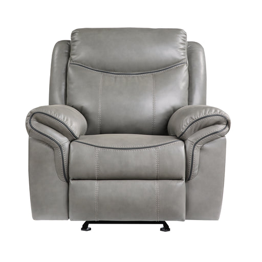 Aram Glider Reclining Chair in Gray - 8206GRY-1 image