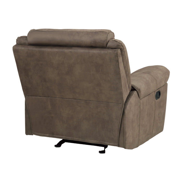 Aram Glider Reclining Chair in Brown - 8206NF-1