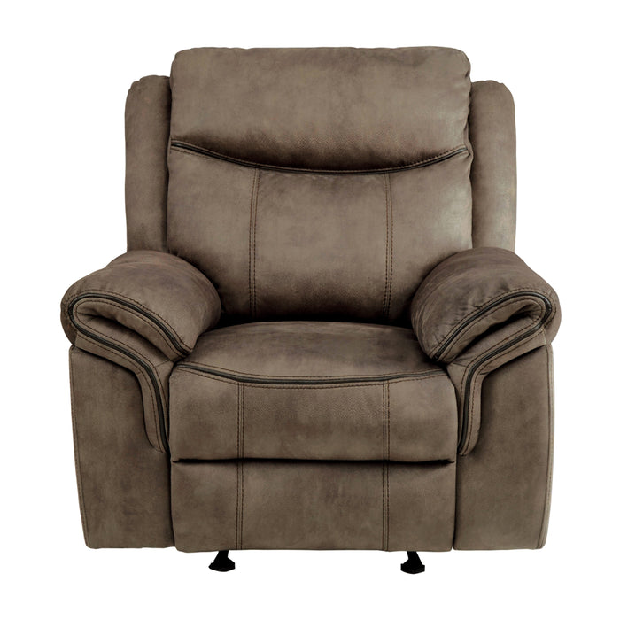 Aram Glider Reclining Chair in Brown - 8206NF-1 image