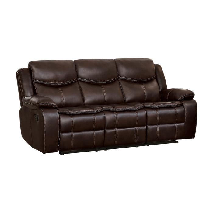 Bastrop 2pc Set: Sofa, Love in Brown - 8230BRW*2