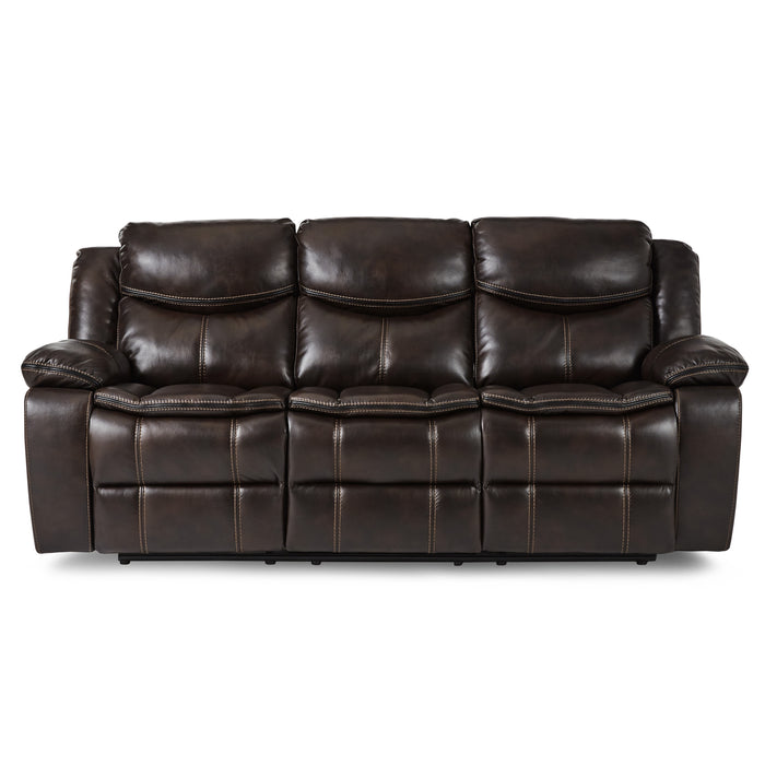 Bastrop 2pc Set: Sofa, Love in Brown - 8230BRW*2