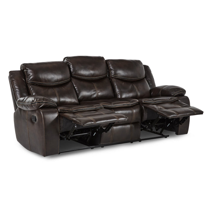 Bastrop 2pc Set: Sofa, Love in Brown - 8230BRW*2