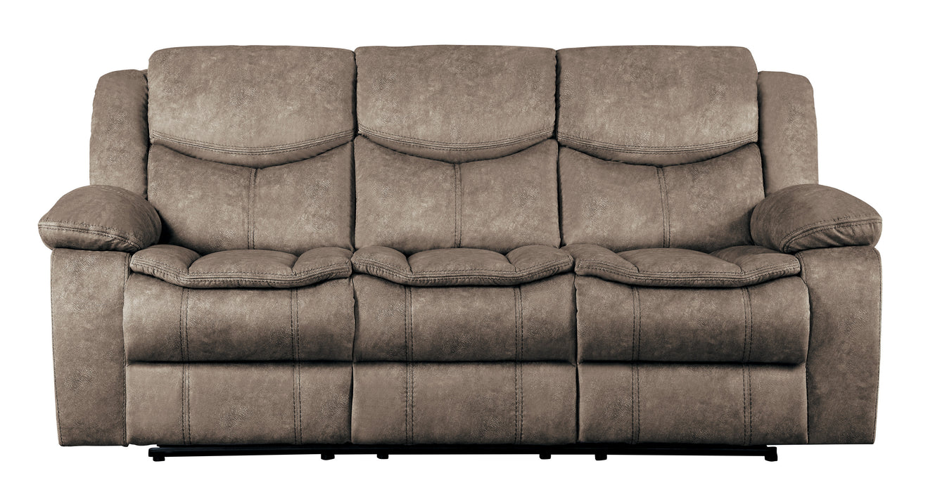 Bastrop 2pc Set: Sofa, Love in Brown - 8230FBR*2