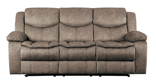 Bastrop Double Reclining Sofa in Brown - 8230FBR-3 image