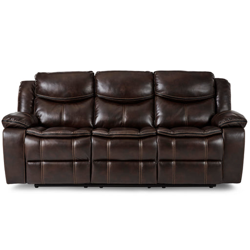 Bastrop Double Reclining Sofa in Brown - 8230BRW-3 image