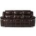 Bastrop Double Reclining Sofa in Brown - 8230BRW-3 image