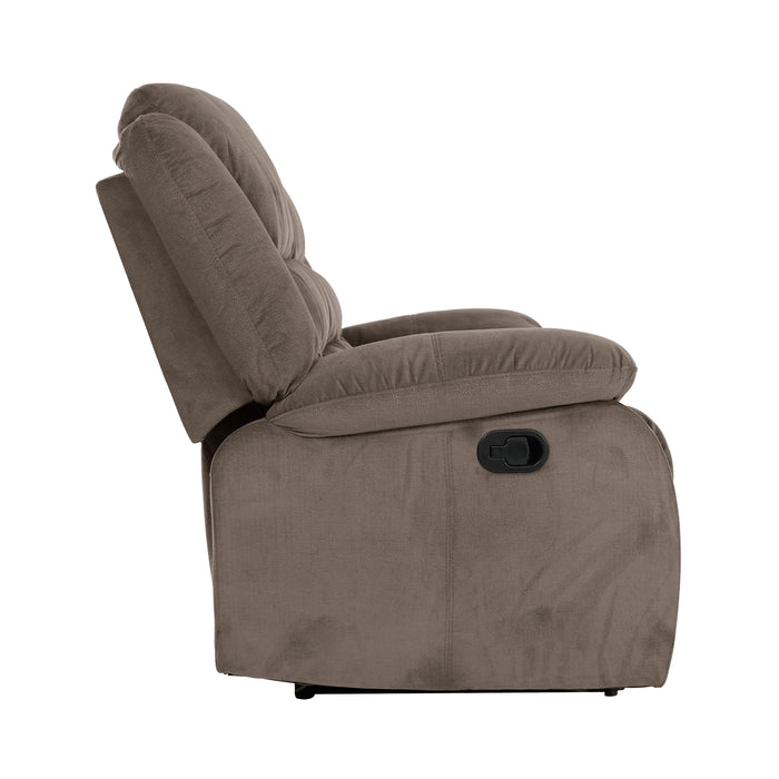 Jarita Double Reclining Loveseat in Brown - 8329CH-2