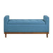 Brigitte Lift Top Storage Bench in Blue - 4590BU image