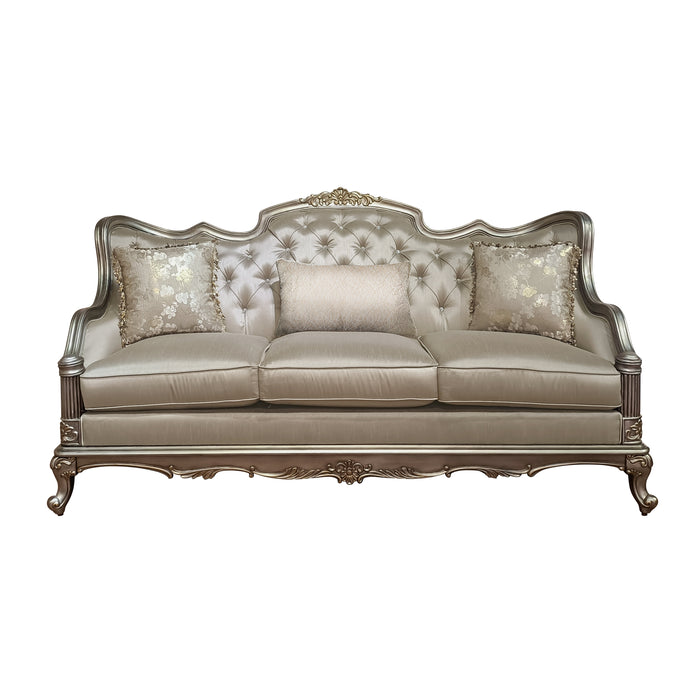 Florentina Sofa in Metallic Accent - Traditional/Other - 8412-3 image