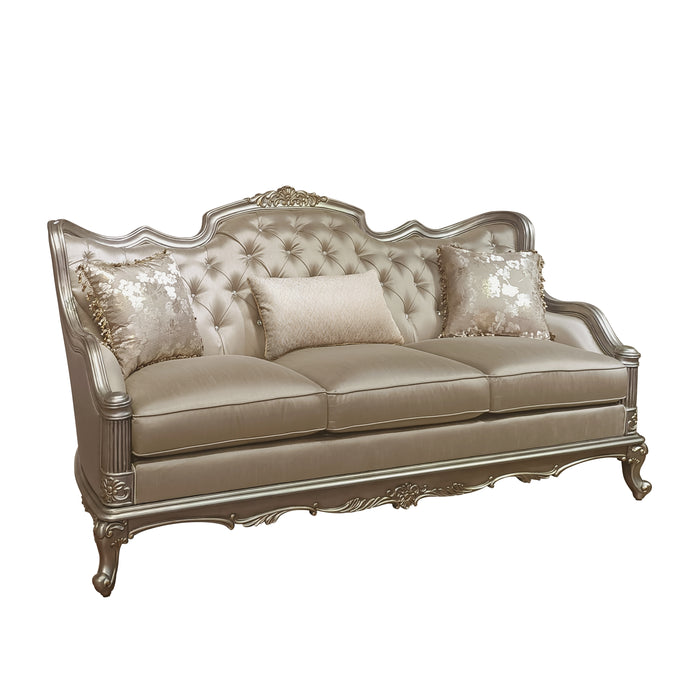 Florentina Sofa in Metallic Accent - Traditional/Other - 8412-3