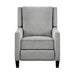 Banks Push Back Reclining Chair in Gray - 8505GY-1 image