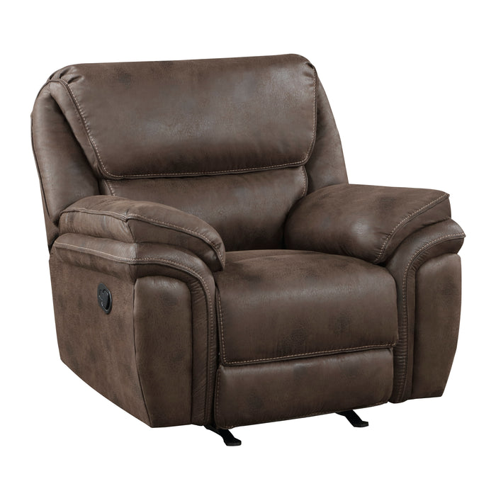 Proctor Rocker Reclining Chair in Brown - 8517BRW-1